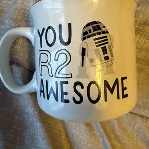 Star Wars R2-D2 White and Black Mug
